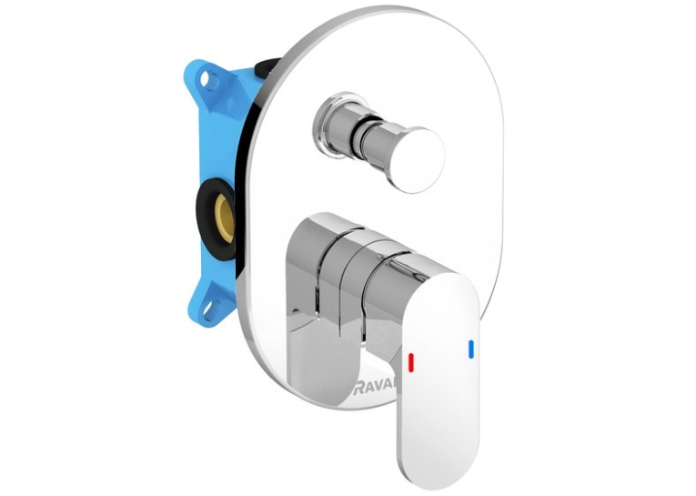 Змішувач прихованого монтажу Ravak Chrome R-box CR.065.00, X070056