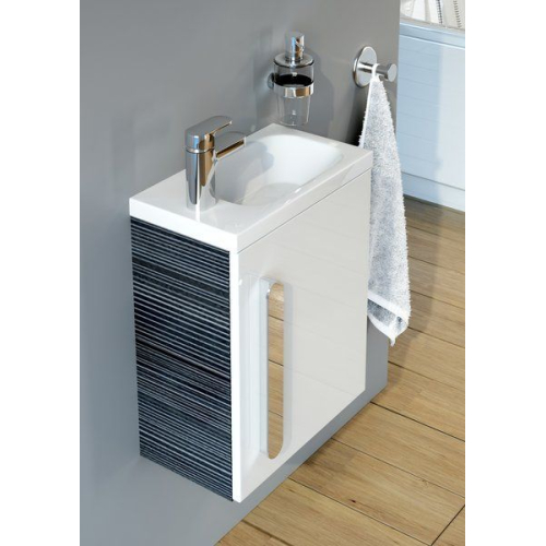 Раковина мебельная Ravak CHROME MINI 400, 40x22 см, левая, XJGL1100000