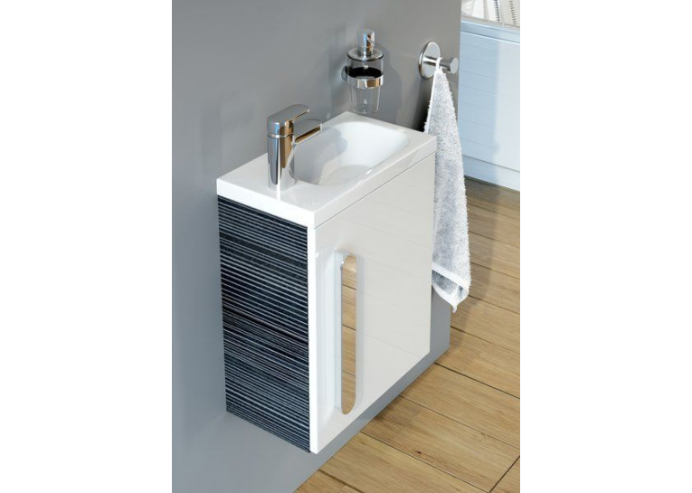 Раковина меблева Ravak CHROME MINI 400, 40x22 см, ліва, XJGL1100000
