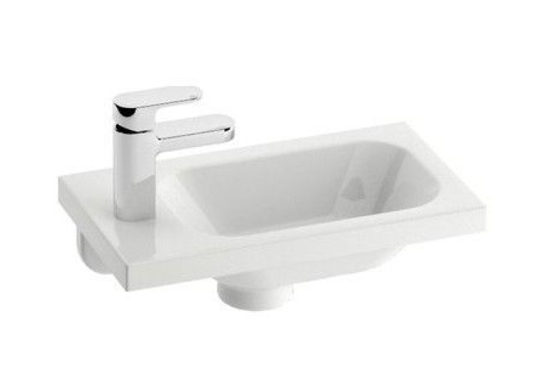 Раковина меблева Ravak CHROME MINI 400, 40x22 см, ліва, XJGL1100000