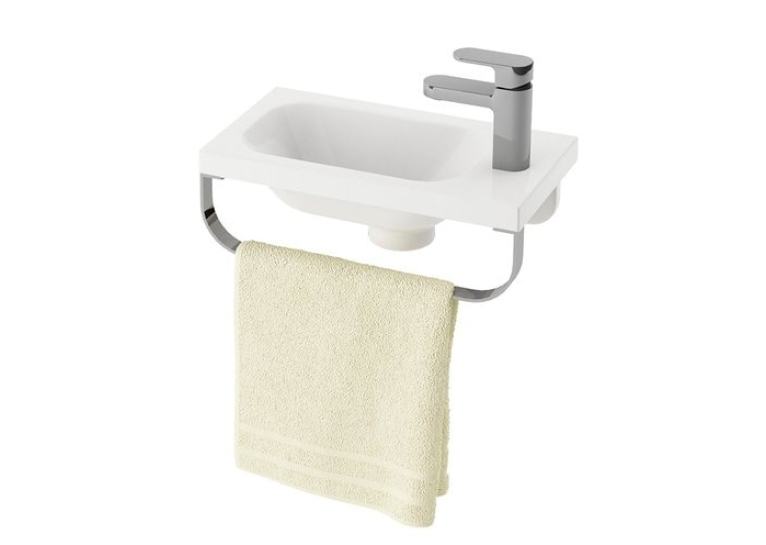 Раковина меблева Ravak CHROME MINI 400, 40x22 см, права, XJGP1100000