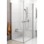 Душова штора Ravak CHROME CRV 1 - 80 Transparent, білий профіль, безпечне скло, 1QV40101Z1