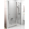Душові двері Ravak CHROME CSD 2 - 110 Transparent, полірований алюміній, безпечне скло, 0QVDCC