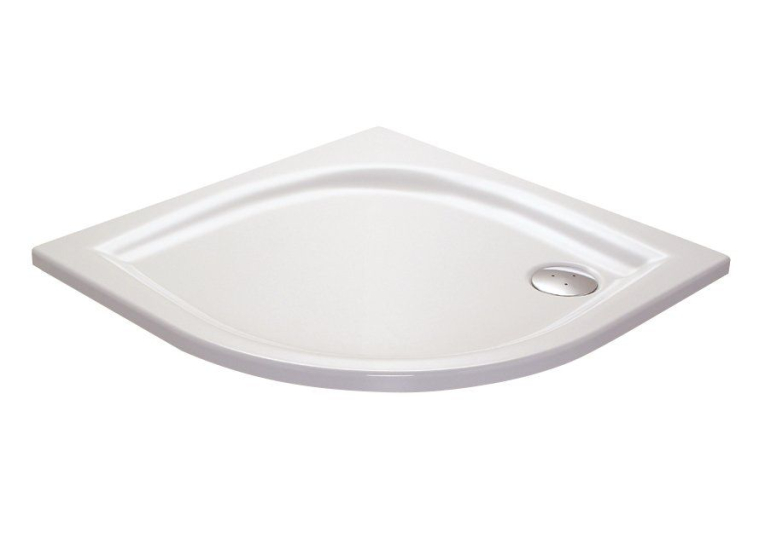 Піддон для душових кабін Ravak GALAXY ELIPSO 90 PAN, напівкруглий, акрил, A227701410 (виставковий зразок)