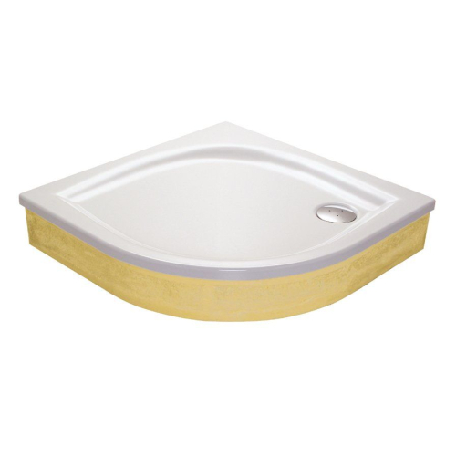 Піддон для душових кабін Ravak GALAXY ELIPSO 90 PAN, напівкруглий, акрил, A227701410 (виставковий зразок)
