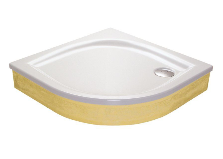 Піддон для душових кабін Ravak GALAXY ELIPSO 90 PAN, напівкруглий, акрил, A227701410 (виставковий зразок)