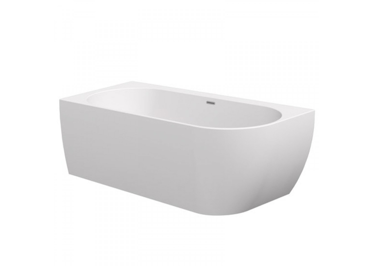 Ванна акриловая Ravak Freedom Corner L 170x80 см отдельностоящая (хром) XC00100041