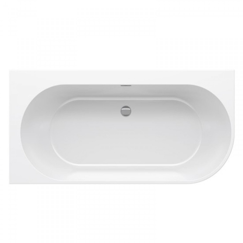 Ванна акрилова Ravak Freedom Corner L 170x80 см окремостояча (хром) XC00100041