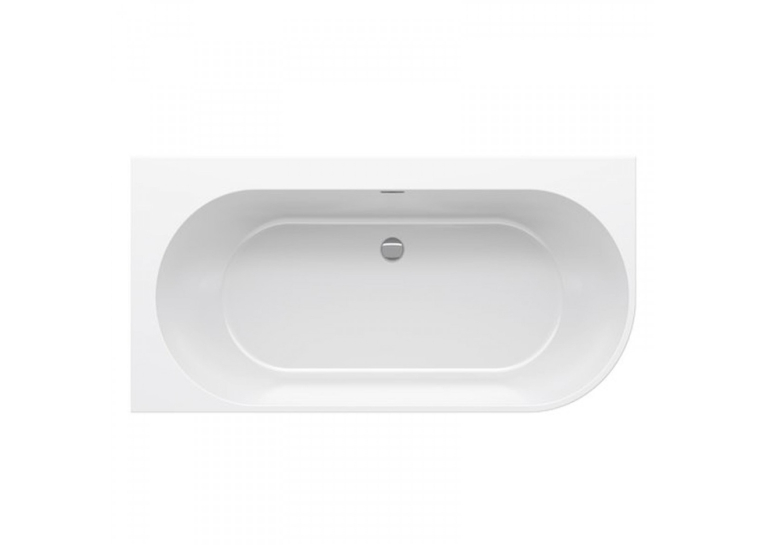 Ванна акриловая Ravak Freedom Corner L 170x80 см отдельностоящая (хром) XC00100041