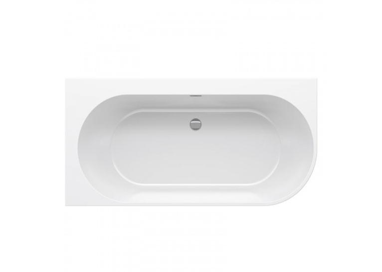 Ванна акриловая Ravak Freedom Corner L 170x80 см отдельностоящая (хром) XC00100041