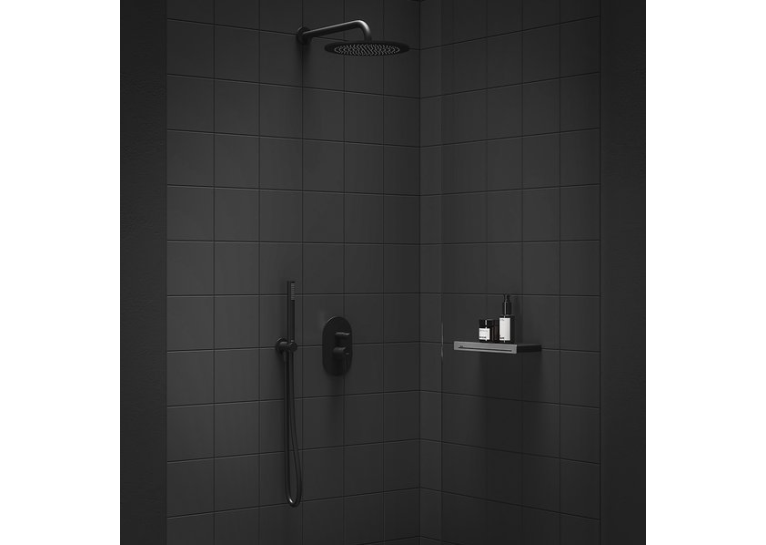 Лейка ручного душа 1 функц. Ravak 951.20BLM Black Matt,  X07P670