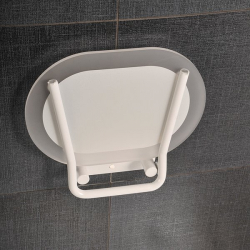 Сидіння для душу Ravak OVO CHROME CLEAR/WHITE, B8F0000028