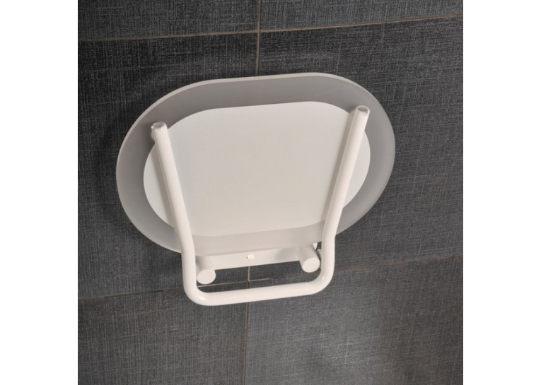  Сидіння для душу Ravak OVO CHROME CLEAR/WHITE, B8F0000028