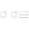 Панель для піддону Ravak GALAXY PERSEUS 100 Set L, A82AA01010