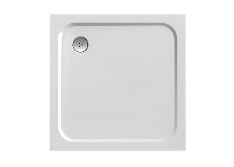 Піддон для душових кабін Ravak PERSEUS 90 PRO Chrome, квадратний, мармур литий, XA047701010