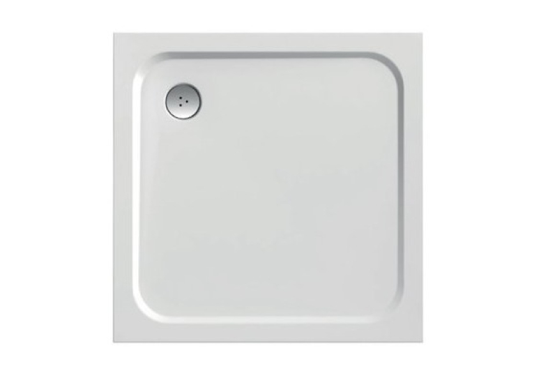 Піддон для душових кабін Ravak Perseus Pro Chrome 80, квадратний, мармур литий, XA044401010