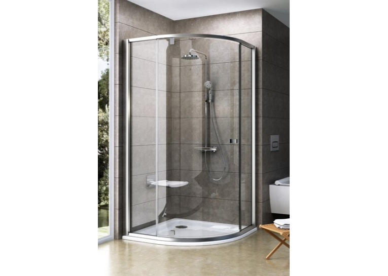 Угловая душевая кабина Ravak PIVOT PSKK 3 - 90 Transparent, стекло, сатин, 37677U00Z1