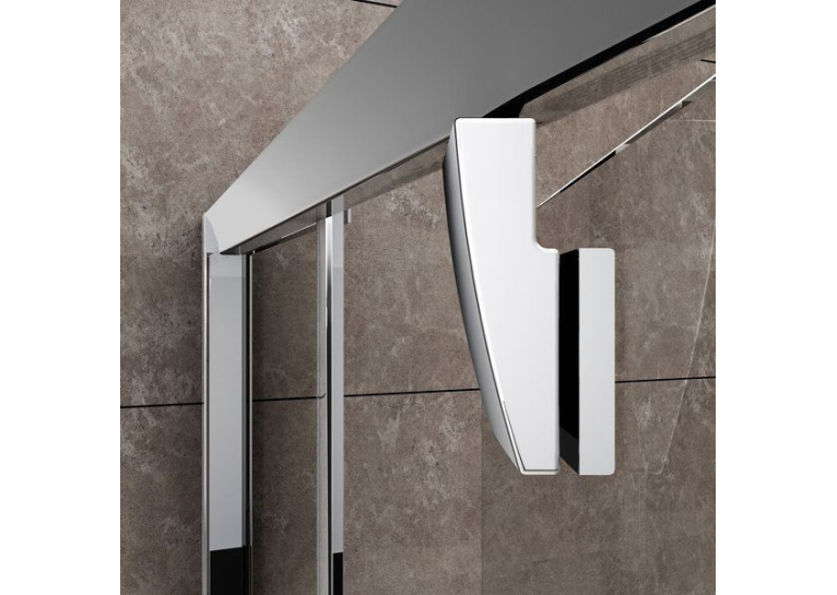 Душова штора Ravak PIVOT PSKK 3 - 100 Transparent, кутова, скло, сатин, 376AAU00Z1