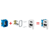 Вмонтированый механизм Ravak R-box RB 070.50, X070052