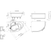 Ванна акриловая Ravak ROSA I 160х105 см CM01000000