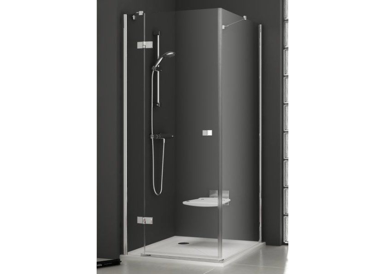 Стінка для душової кабінки Ravak SMARTLINE SMPS - 90 R Transparent, фурнітура хром, безпечне скло