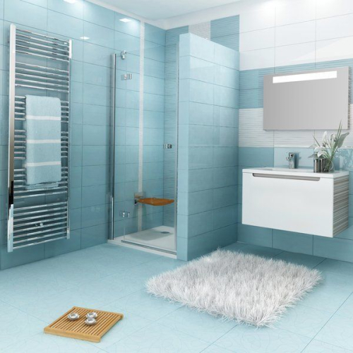 Душевые двери Ravak SMARTLINE SMSD 2 - 120 B-L Transparent, безопасное стекло, хром, 0SLGBA00Z1