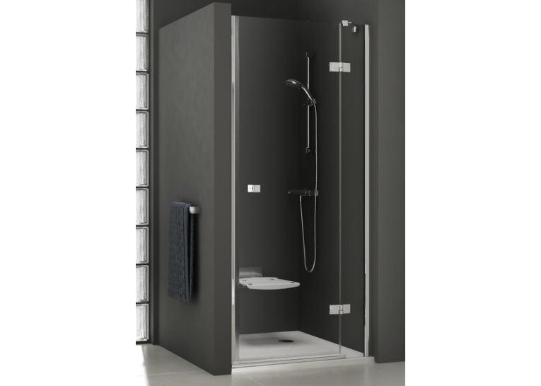 Душові двері Ravak SMARTLINE SMSD 2 - 120 BL Transparent, безпечне скло, хром, 0SLGBA00Z1