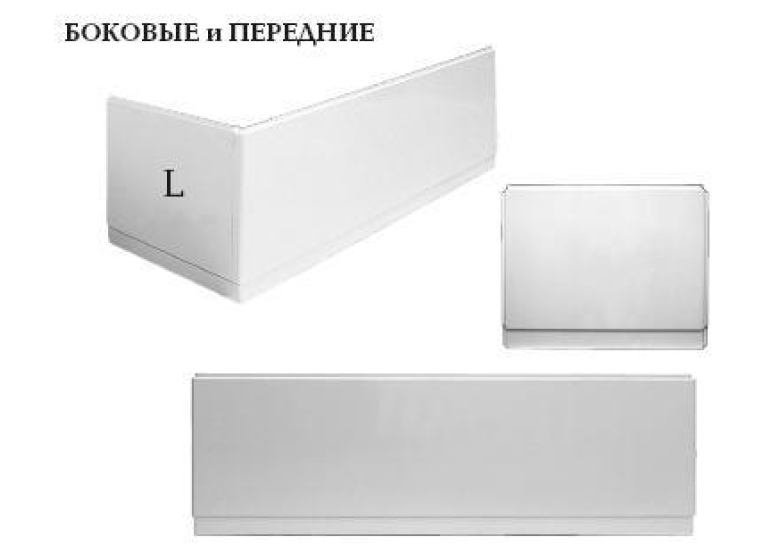  Панель збоку Ravak 70 U з кріпленням (CZ00110A00)