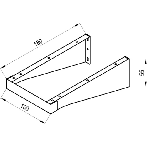 Крепление для столешницы Ravak Balance/Comfort 120 X000001375