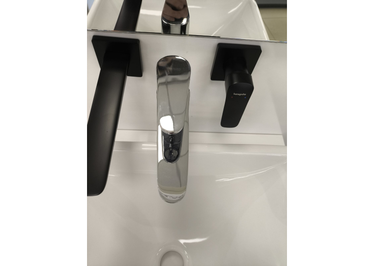 Комплект Мебели Ravak Balance SD 120 см: Тумбочка со столешницей  + Умывальник + Смеситель + Зеркало + Крепление для столешницы +  Полотенцедержатель X000001367K