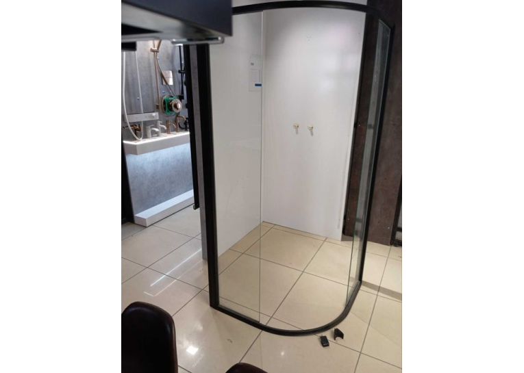 Кутова душова кабіна Ravak PIVOT PSKK3-90, чорний + TRANSPARENT, 37677300Z1 Уцінка (подряпини та сколи)