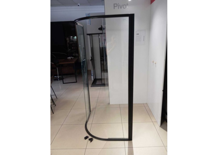 Кутова душова кабіна Ravak PIVOT PSKK3-90, чорний + TRANSPARENT, 37677300Z1 Уцінка (подряпини та сколи)