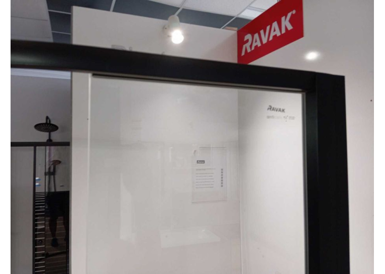 Угловая душевая кабина Ravak PIVOT PSKK3-90, черный + TRANSPARENT, 37677300Z1 Уценка (царапины и сколы)