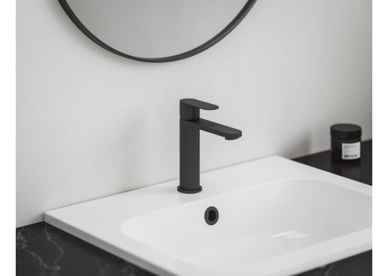  Змішувач для умивальника Ravak Сhrome II BeCool Black X070460