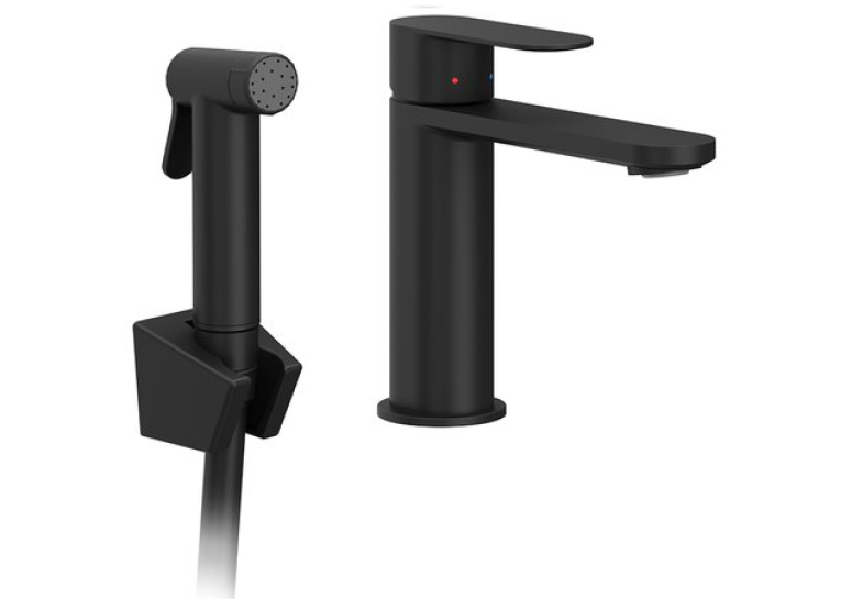  Змішувач для раковини RAVAK Chrome II з бідеткою CR 112.20BL X070462