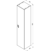  Пенал Ravak SB Comfort 350 X000001383