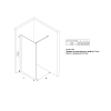 Душова стінка Ravak Walk In Wall- 80 v.200 Полір. алюм. Transparent RKUC500016