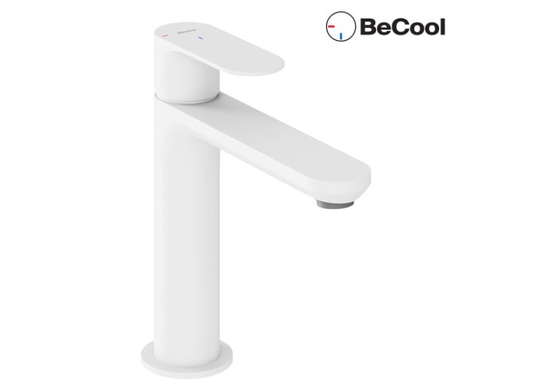 Смеситель для умывальника Ravak  Eleganta  BeCool 170 мм, White Velvet X070410