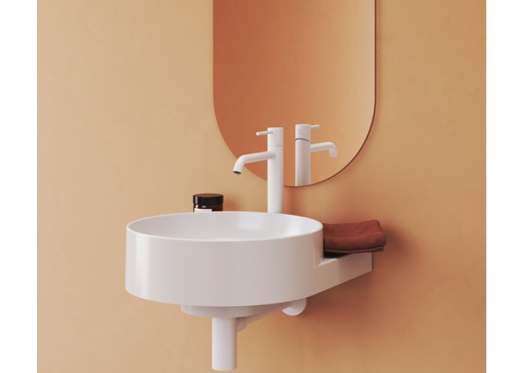 Смеситель для умывальника Ravak Espirit ES 340 ММ White Velvet X070237