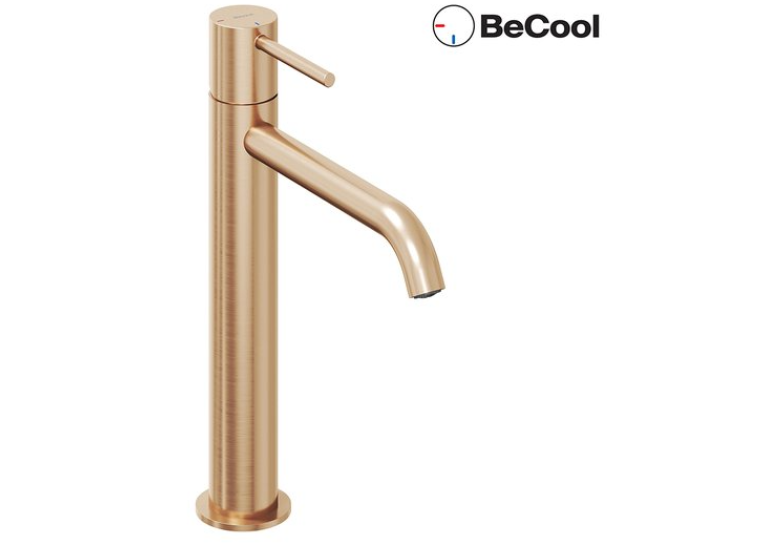 Смеситель для умывальника Ravak Espirit BeCool ES 250 ММ Rose Gold Brushed X070403