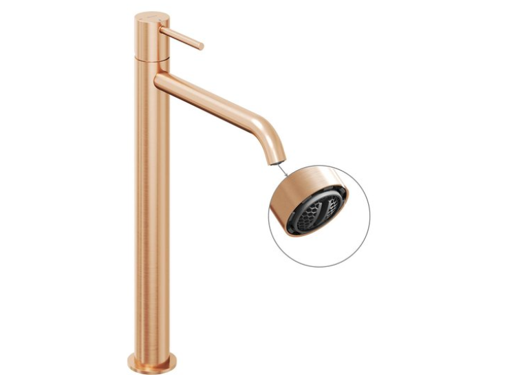 Смеситель для умывальника Ravak Espirit ES BeCool 340 ММ Rose Gold Brushed X070408