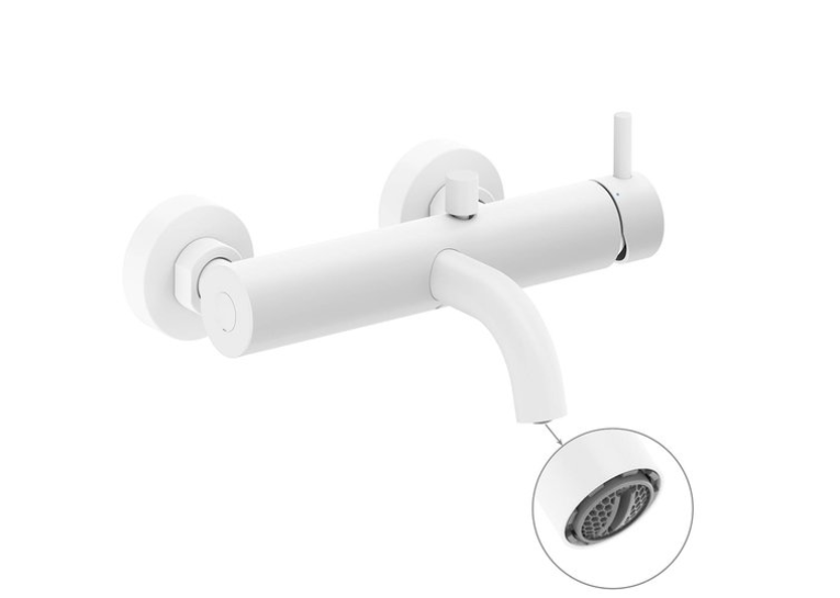 Смеситель для ванны Ravak Espirit ES 022.10WV White Velvet, X070242