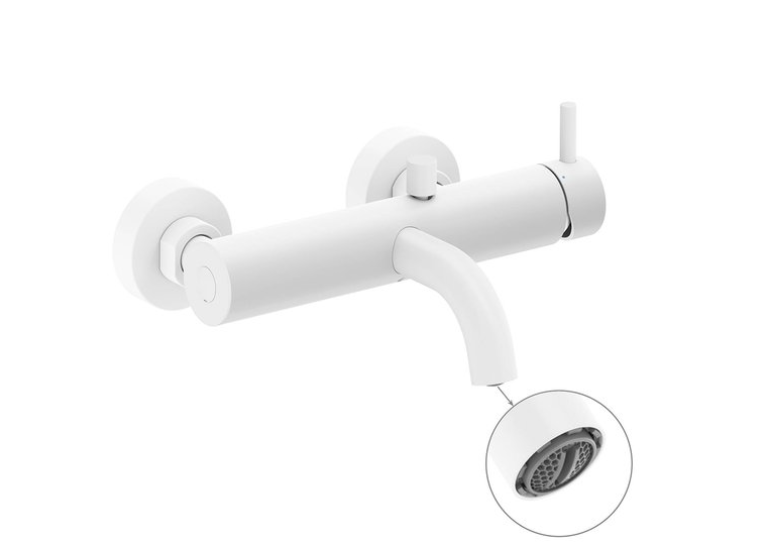  Змішувач для ванни Ravak Espirit ES 022.10WV White Velvet, X070242