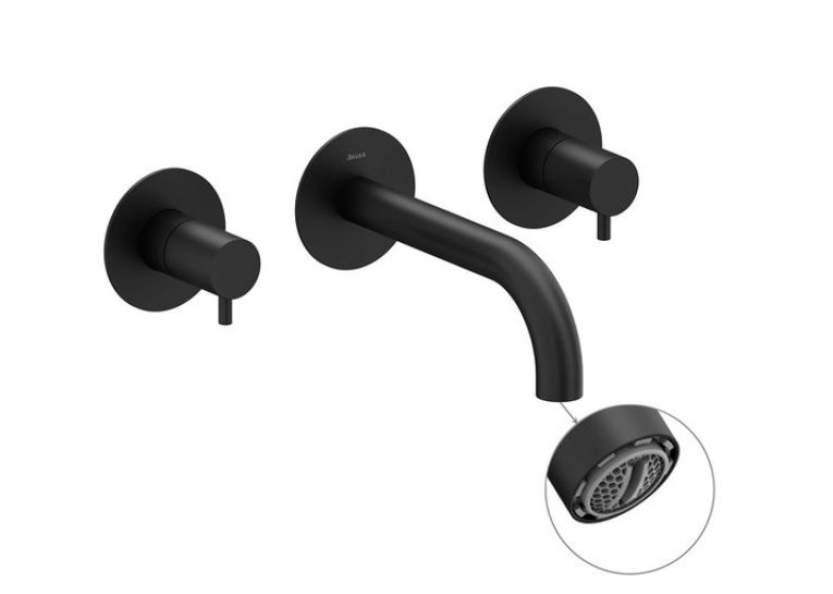  Змішувач для раковини Ravak Espirit ES 019.20BLM.O1 Black Matt, X070276