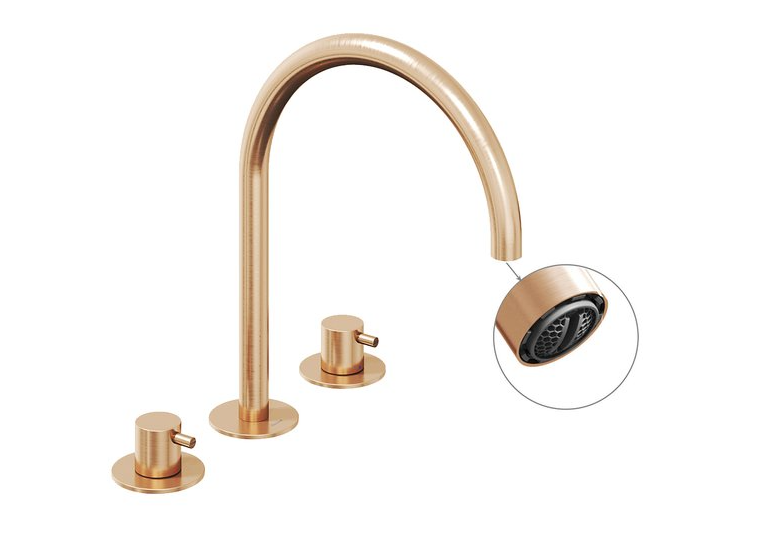 Змішувач для раковини Ravak Espirit Gold Brushed X070349