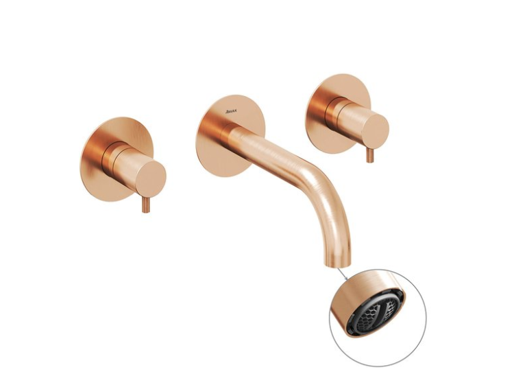  Змішувач для раковини Ravak Espirit ES 019.60RGB.O1 Rose Gold Brushed, X070350