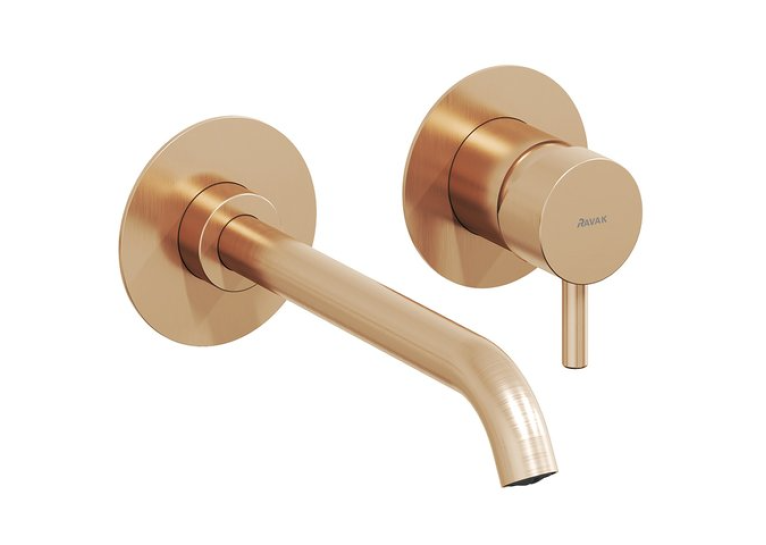 Змішувач прихованого монтажу для умивальника Ravak Espirit ES 019.60RGB.O1.RB07B Rose Gold Brushed X070352