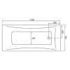 Ванна акрилова прямокутна RAVAK FANCY 170х75 см RKUF600019