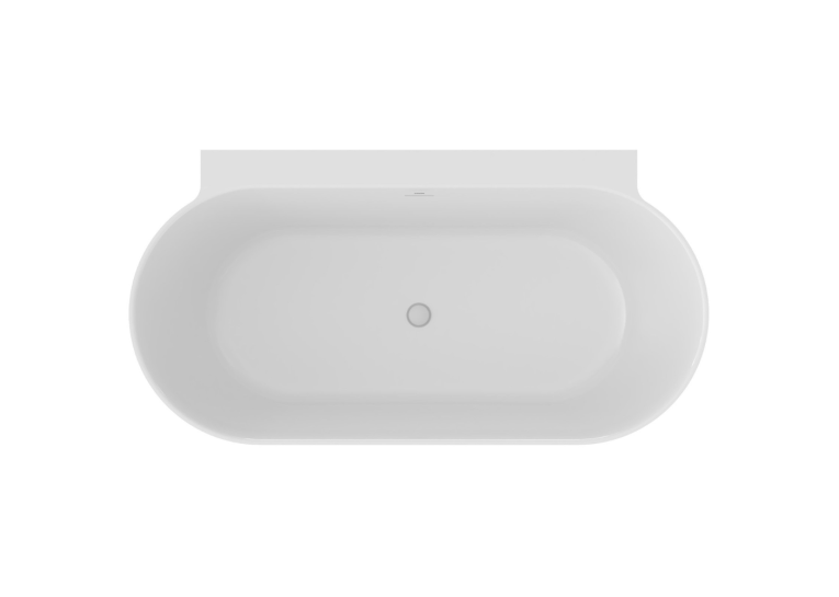 Ванна акрилова Ravak FFREEDOM Wall II TEC 170х87 см Біла матова CC71800000