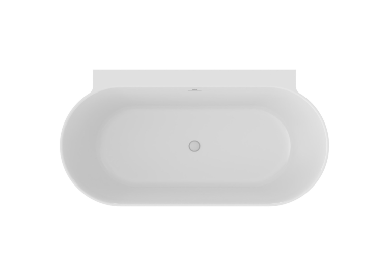 Ванна акрилова Ravak FFREEDOM Wall II TEC 170х87 см Біла матова CC71800000